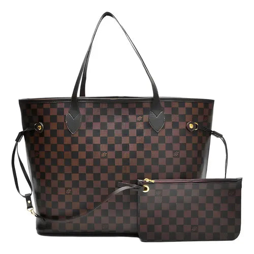 LV Neverfull Damier Ebene Tote