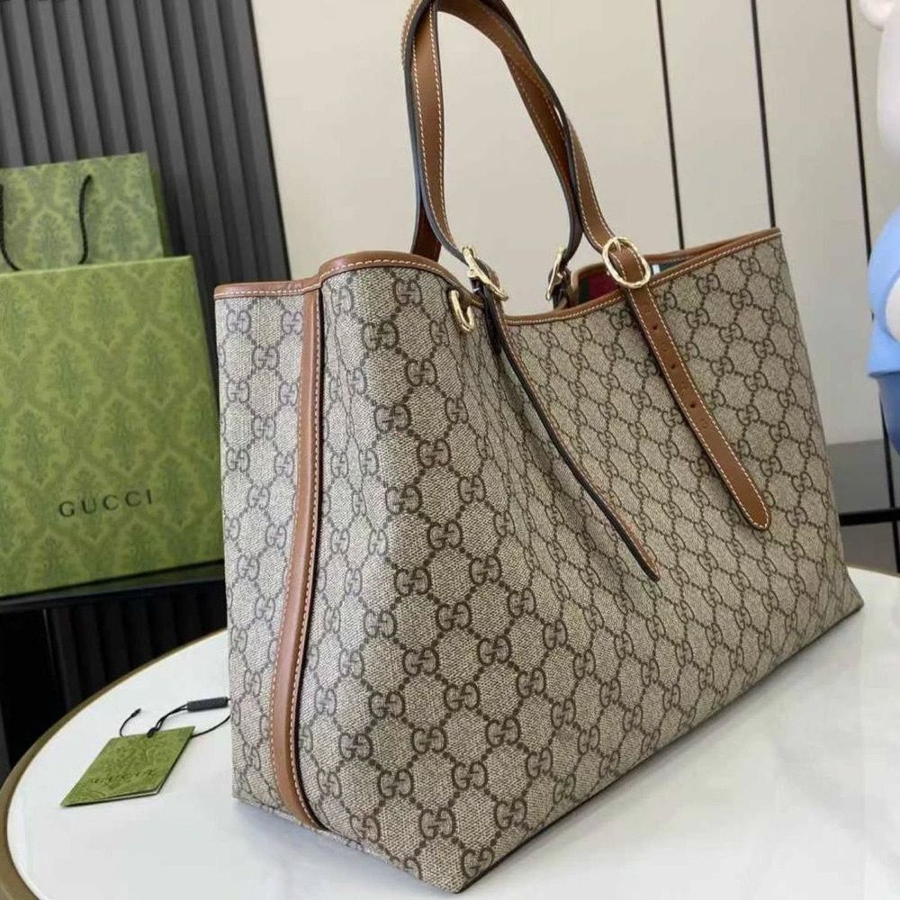 GG Emblem Large Tote